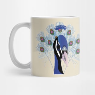 Peacock Art design Mug